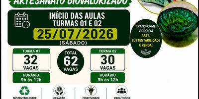 IFAM CMDI oferece 62 vagas gratuitas: Curso de Vitrofusão