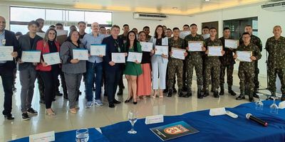 SOLENIDADE DE CERTIFICAÇÃO DO CURSO DE HABILIDADE SOCIOEMOCIONAL EFETIVO VARIÁVEL E PROFISSIONAL NO 4º CTA